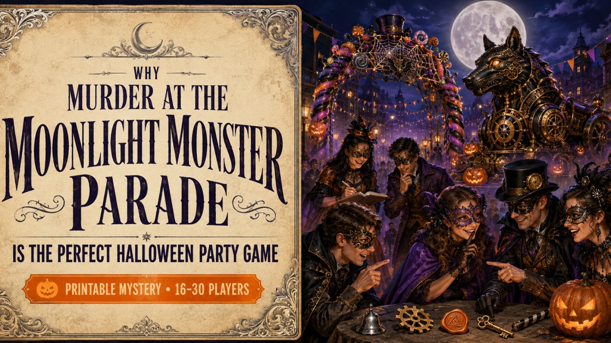Why Murder at the Moonlight Monster Parade Is the Perfect Halloween Party Game