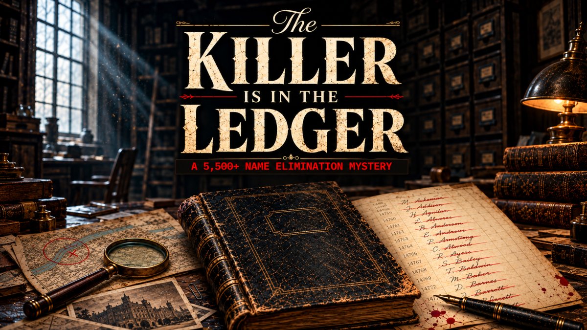 This Is Not Your Average Whodunit: Why The Killer Is in the Ledger Is a Different Kind of Mystery Puzzle