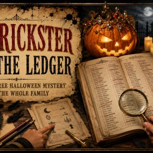 The Trickster Is in the Ledger: A Screen-Free Halloween Mystery for the Whole Family