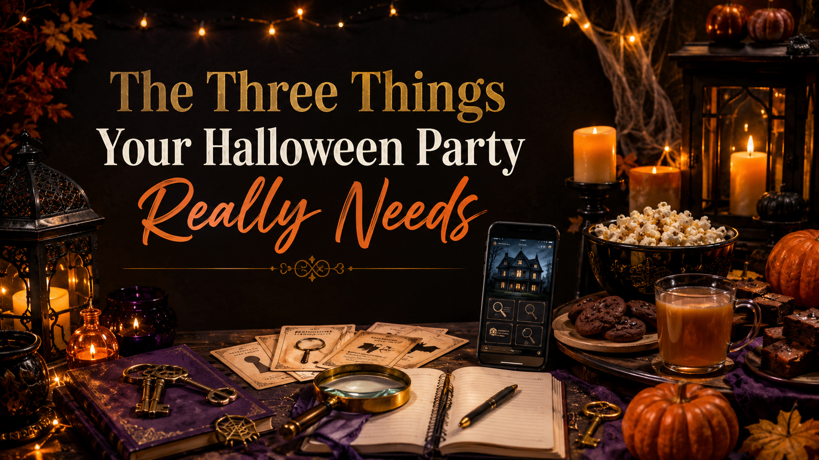 The Three Things Your Halloween Party Really Needs
